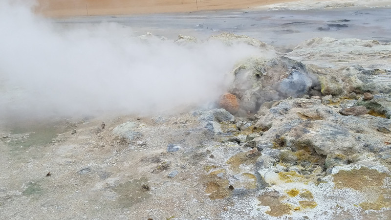 Geothermal area.