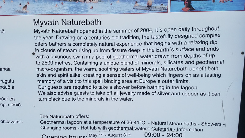 Myvatn Thermal Baths.