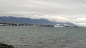 Cruise ship at Akureyri.