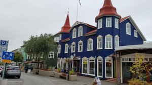 Main street in Akureyri.