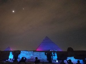 Pyramid Light & Sound show