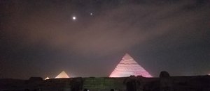 Pyramid Light & Sound show