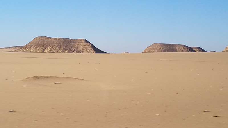 View of the desert