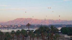 Hot Air Balloons across the Nile