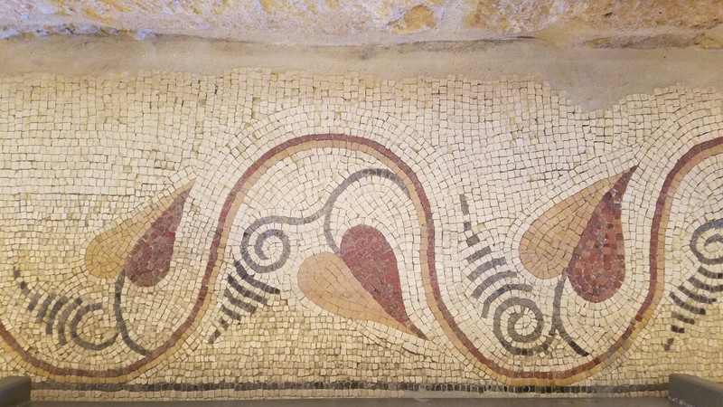 Mosaics in church