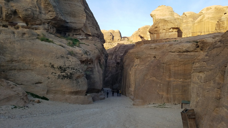 Beginning of The Siq - the gorge