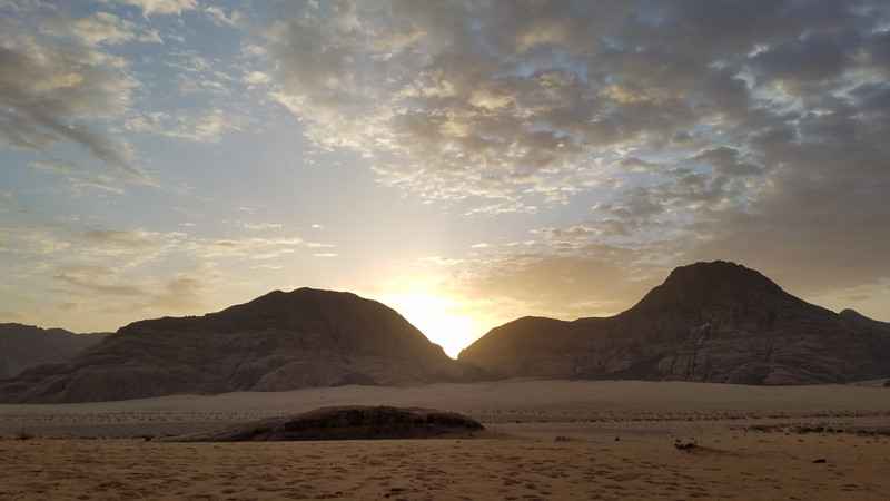 Sunrise from Bedouin Camp