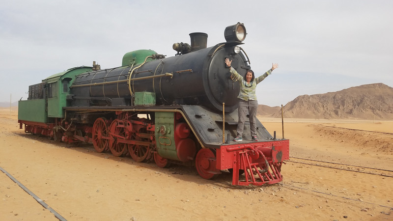 Example of Ottoman Train that Lawrence of Arabia blew up