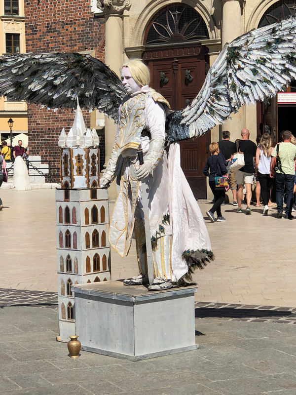 "ANGEL" IN FRONT OF ST. MARY'S