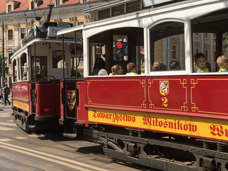 ONE OF THE OLDEST STREETCARS IN EUROPE