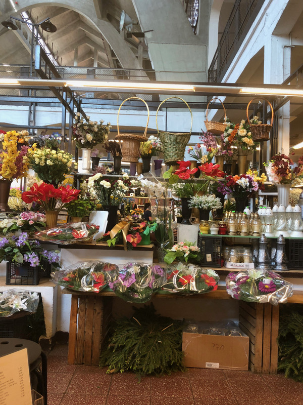 ONE OF THE FLOWER STANDS