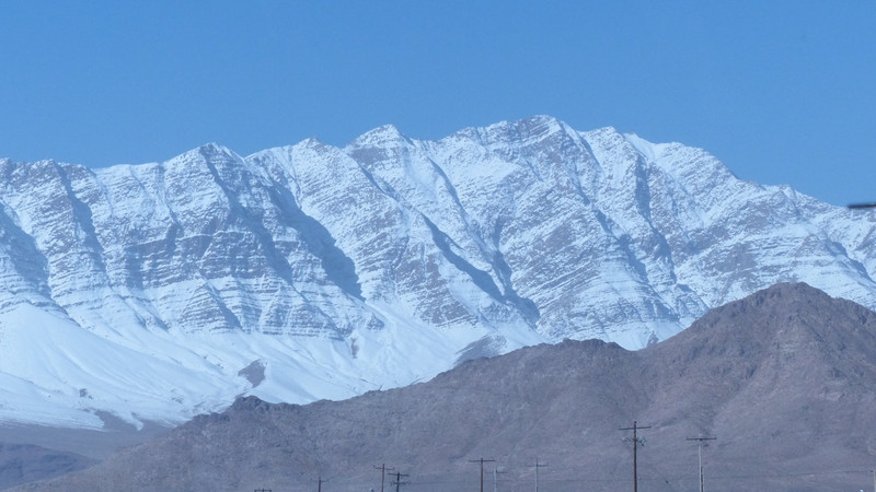 SNOW COVERED MOUNTAINS
