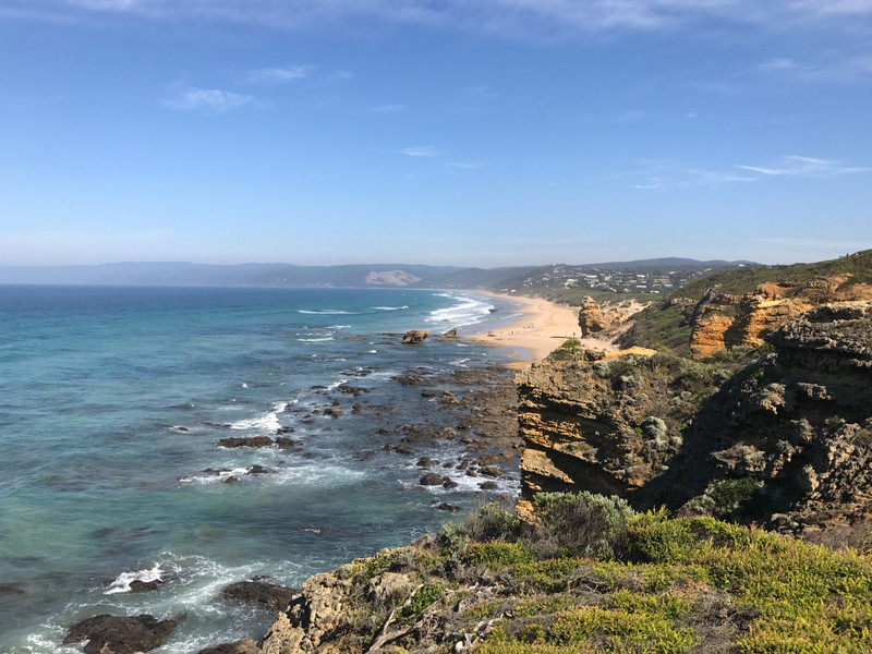 A location called Big hill by the great ocean road.