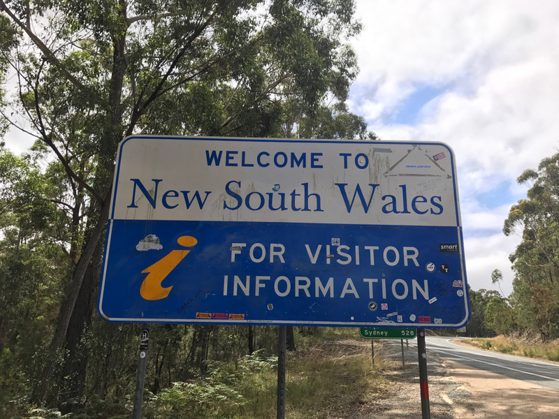New South Wales Border