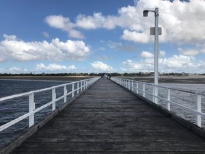The 1 KM pier