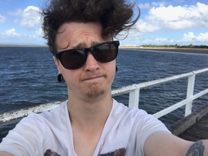 Selfie on the pier