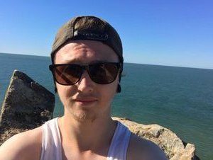 Selfie from the cliffs