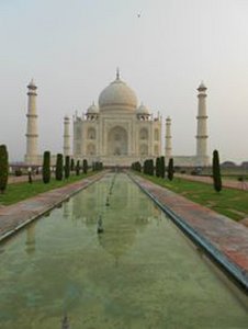 The beautiful Taj Mahal 
