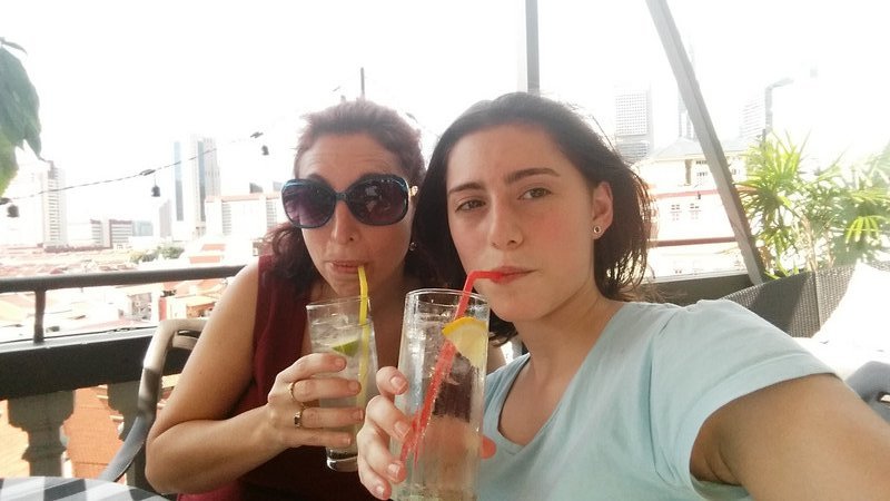travelling in style- drinks atop the rooftop bar