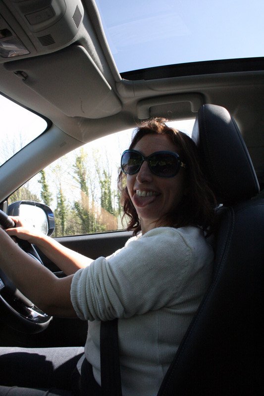 Mum driving