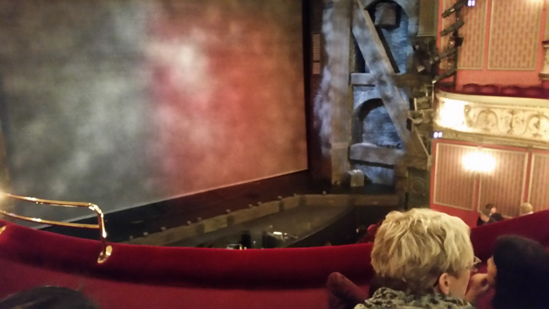 Queens Theatre Dress Circle view