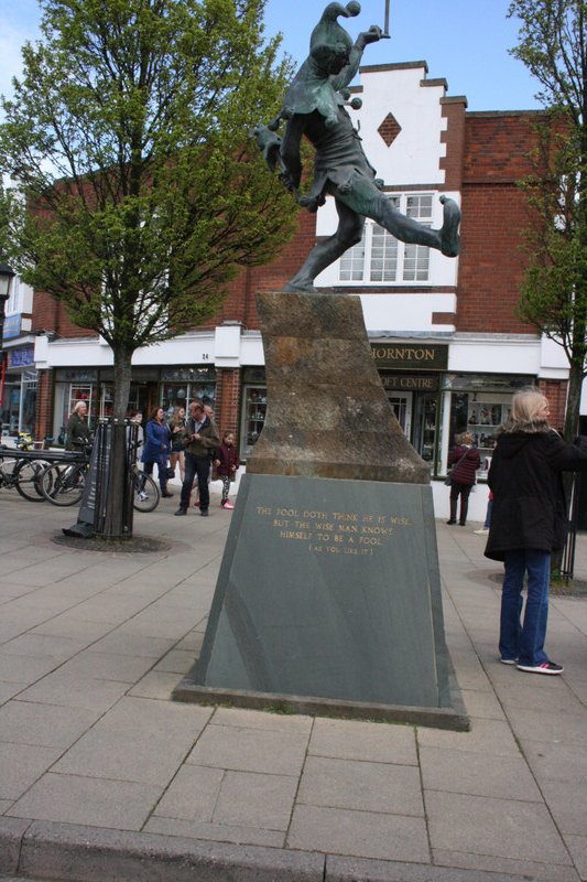 Statue for Shakespeare