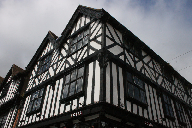 Tudor buildings in Stratford