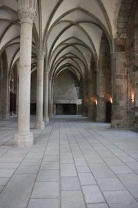 inside Mont St Michel