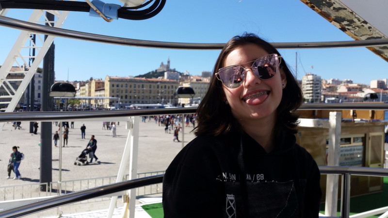 On the Marseille Ferris Wheel