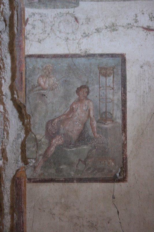 artwork in Pompeii
