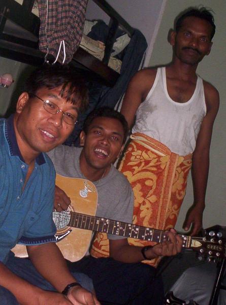 Loveson, Vinod(guitar) & Jayraj