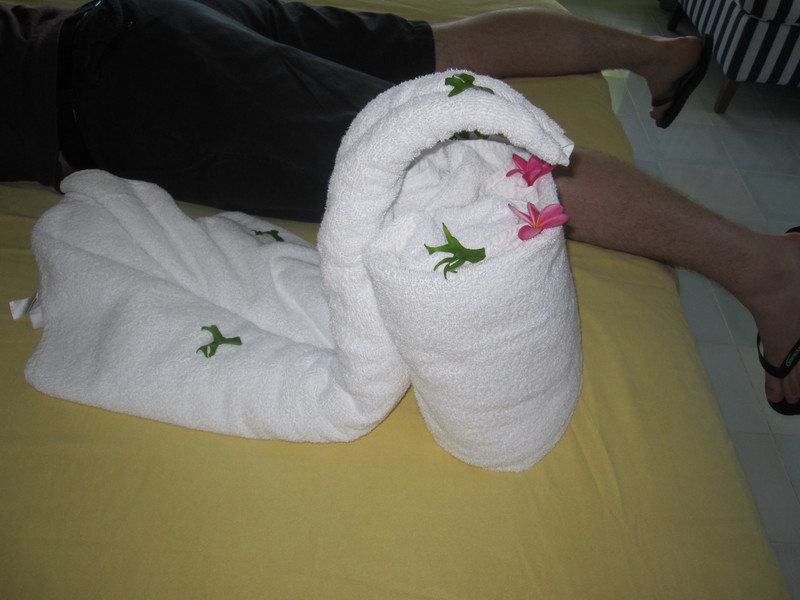 Hotel Towel Swan