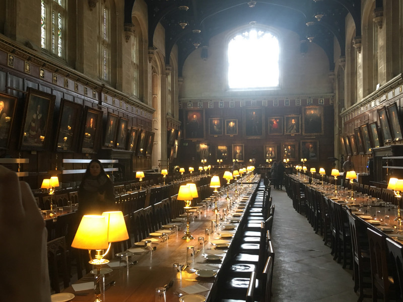 The Great Hall in Harry Potter
