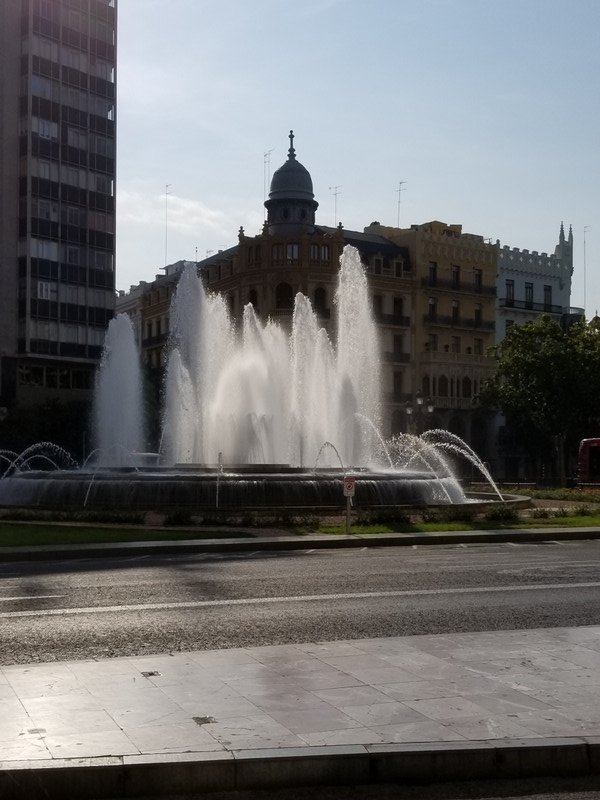 Fountain Somewhere in Valencia
