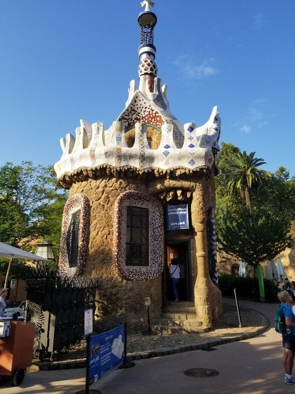 Entrance to the Parque Guell