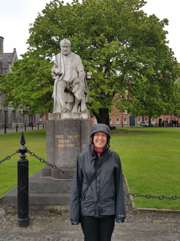 Kathy at Trinity College