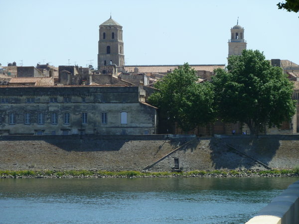 Arles across the Rhone