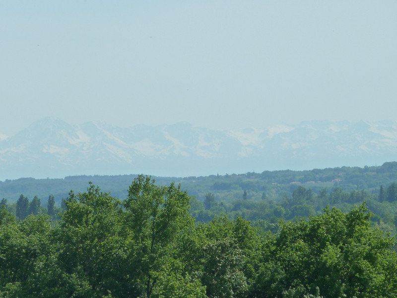 First sight of Pyrenees