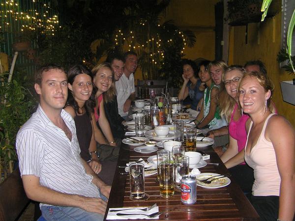 last dinner @ "Friends" in Phnom Penh