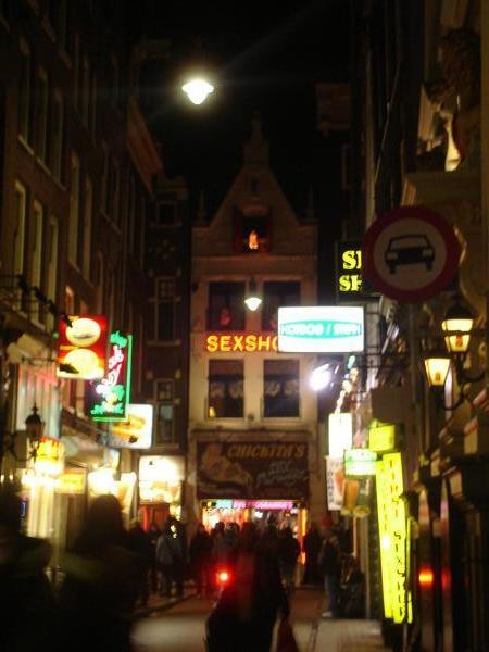 A theme that Amsterdam is infamous for