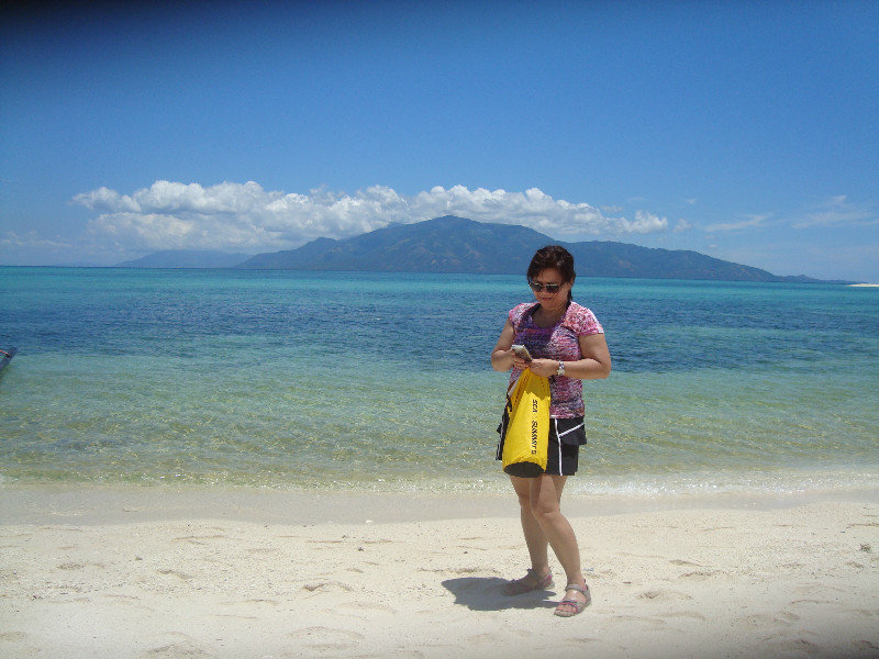 Sibuyan Island as the backdrop