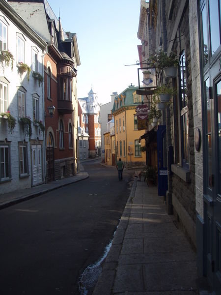 Wandering the streets of Old Quebec