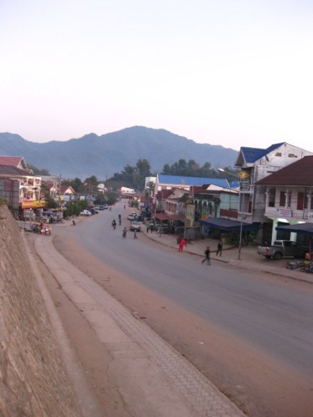 The main drag in Udomxai