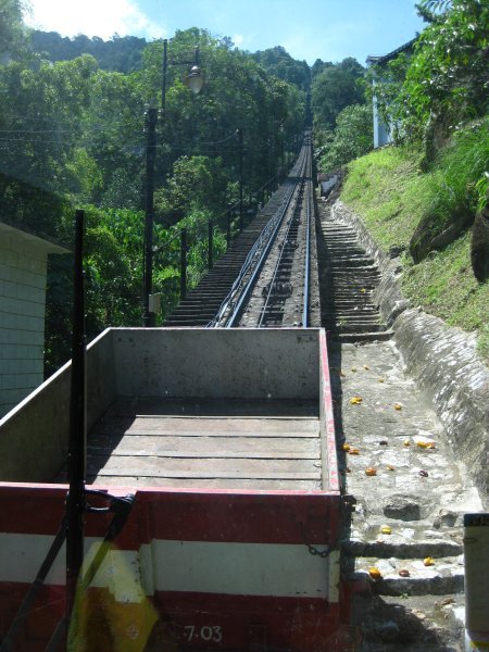 Penang Hill on the way up