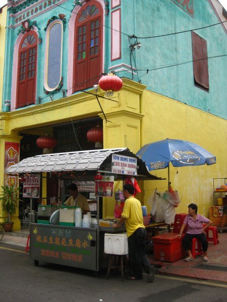 Typical colourful building