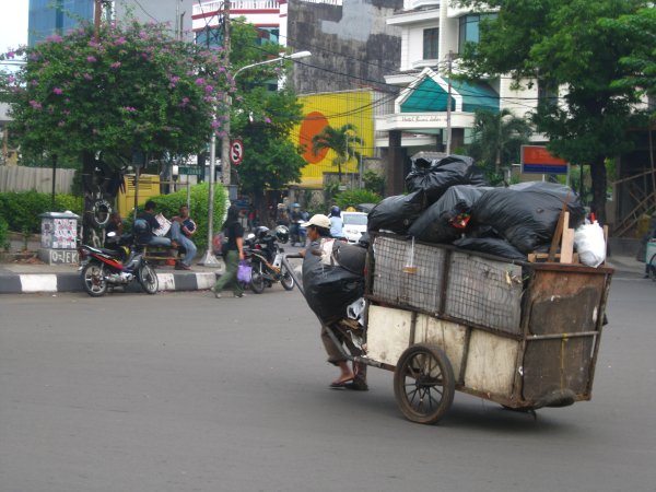 Street life in Jakarta