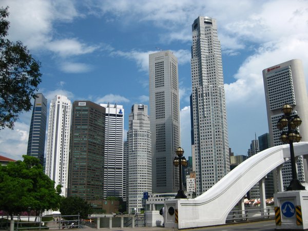 Singapores business district