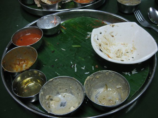 North Indian Thali AFTER