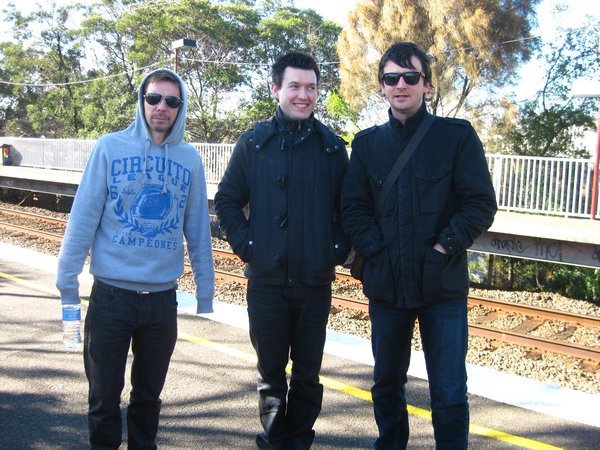 Yes - we do look like a rock band eh!