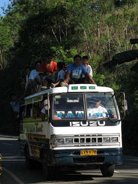 typical philippines public transport